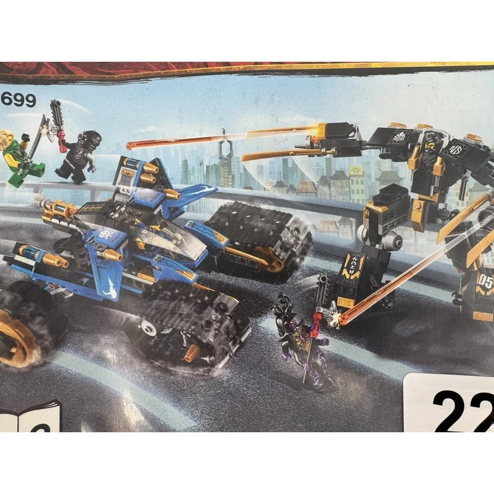 LEGO 71699 Ninjago Legacy Thunder Raider Instruction‎ Manual Only OEM Original